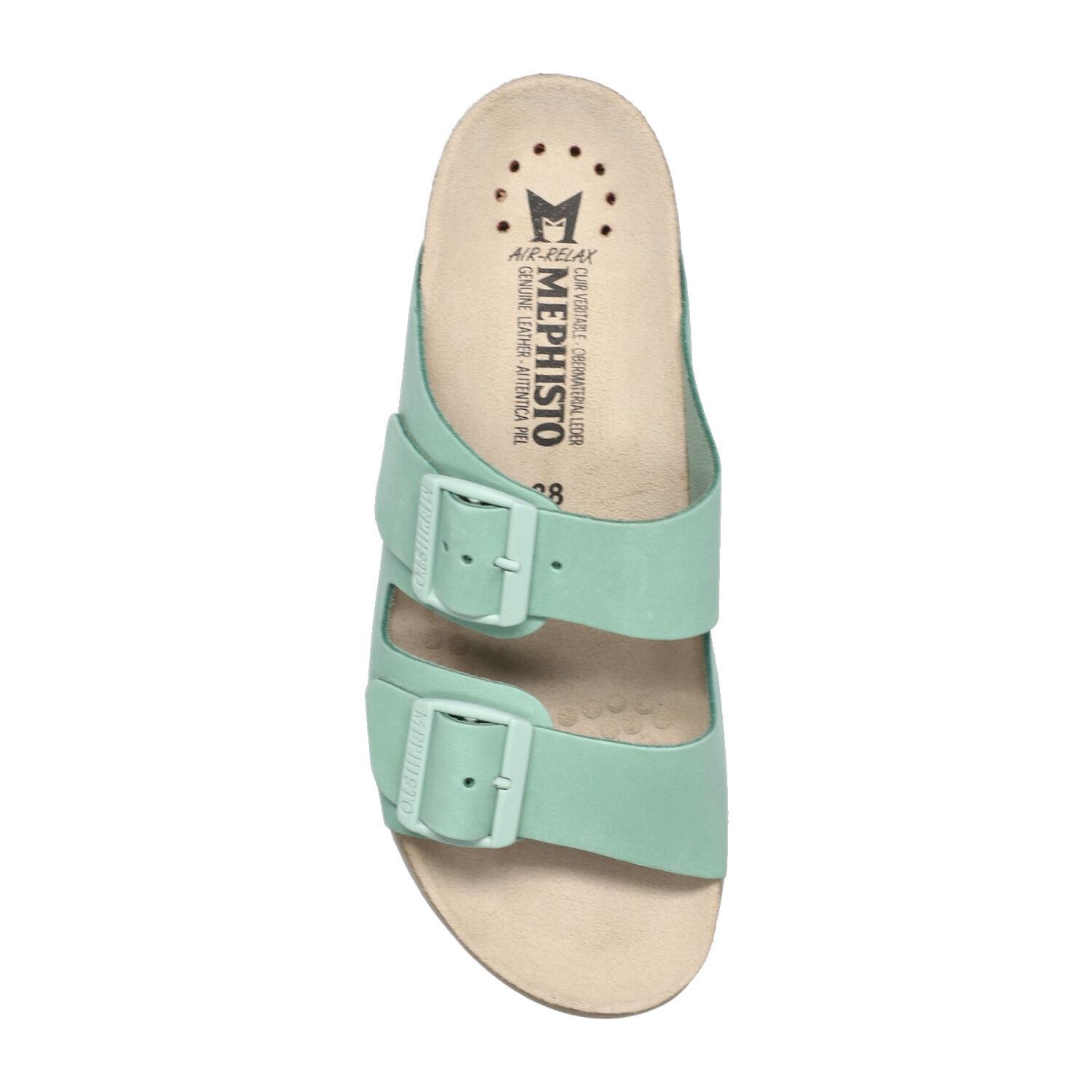 mules femme modèle Hester vert - Mephisto